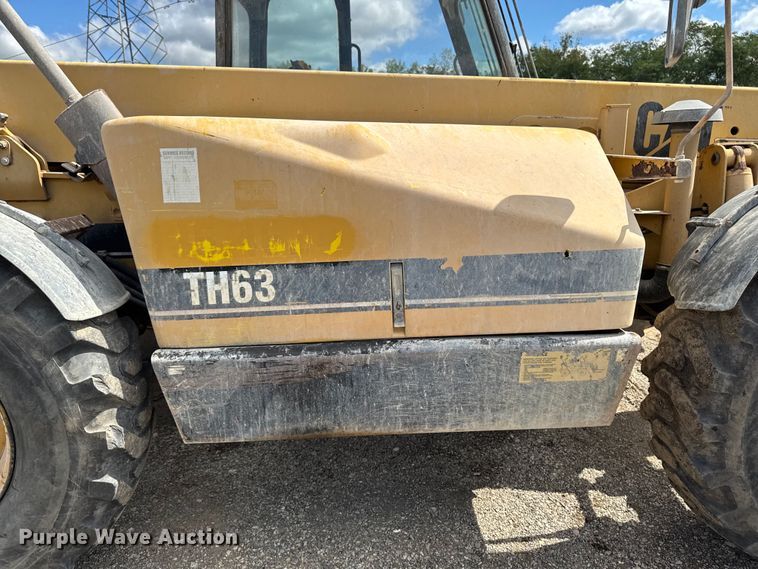 image for item ED1479 1997 Caterpillar TH63 telehandler