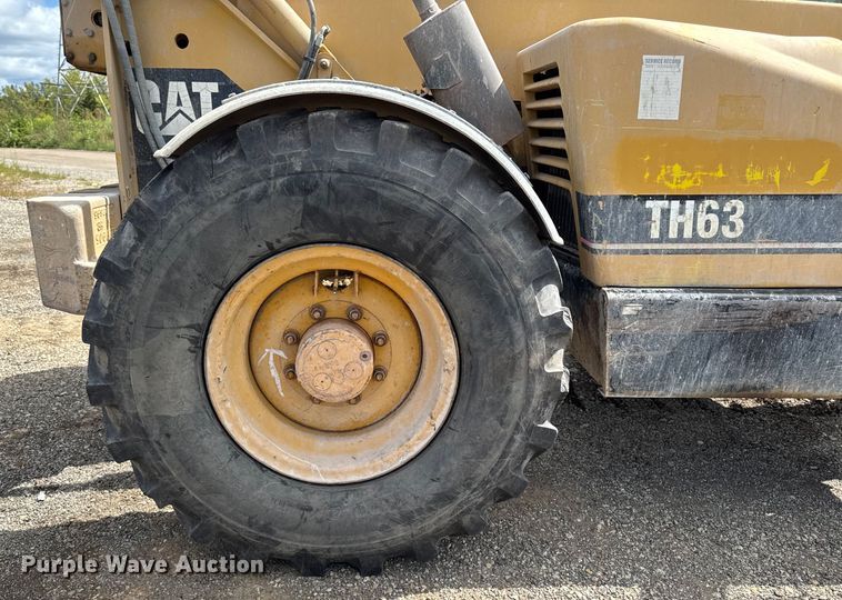image for item ED1479 1997 Caterpillar TH63 telehandler
