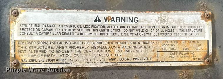 image for item ED1480 2002 Caterpillar IT28G wheel loader