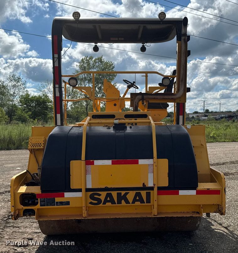 image for item ED1482 2017 Sakai SW850ND-II double drum vibratory roller