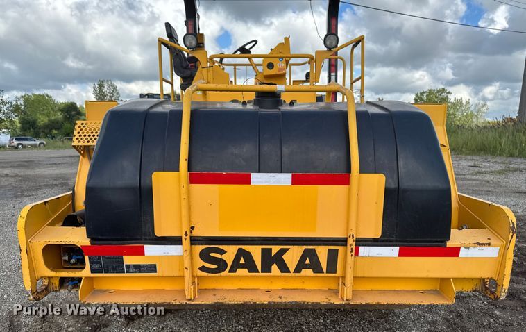 image for item ED1482 2017 Sakai SW850ND-II double drum vibratory roller