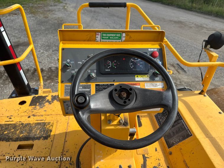 image for item ED1482 2017 Sakai SW850ND-II double drum vibratory roller