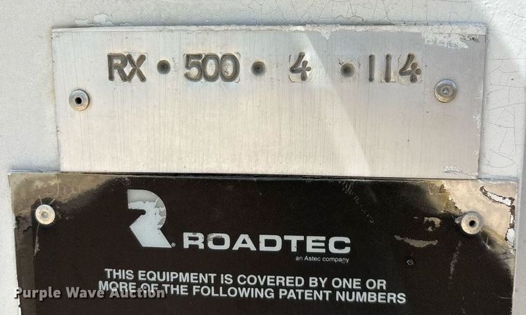 image for item ED2180 2003 Roadtec RX500-4 milling machine