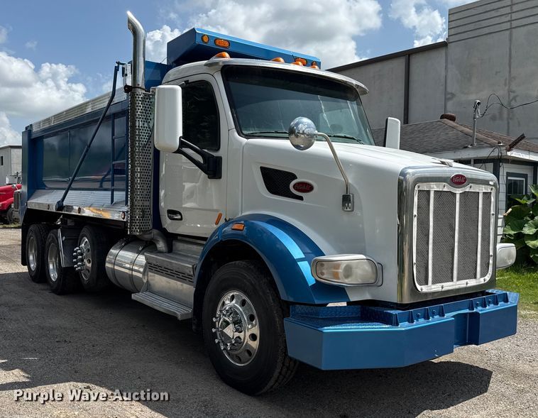 image for item ED5818 2019 Peterbilt 567 dump truck