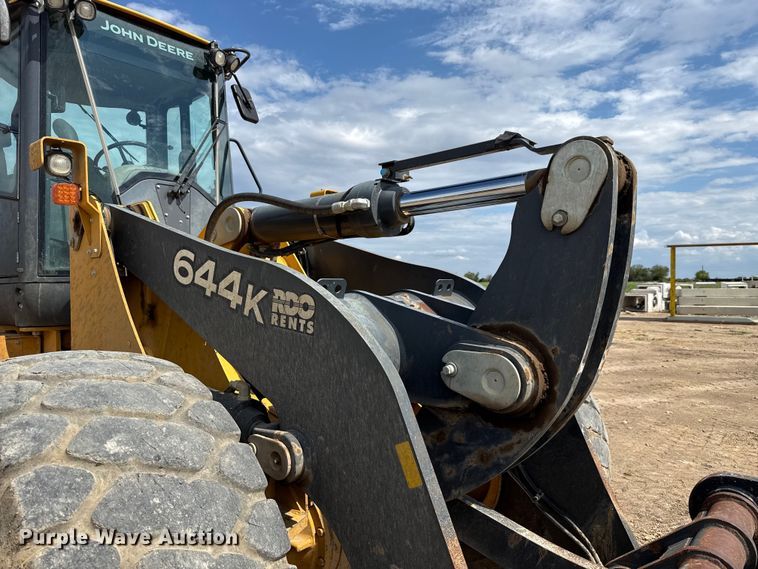 image for item ED5882 2018 John Deere 644K wheel loader