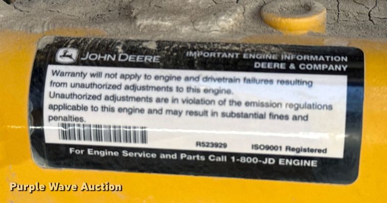image for item ED5882 2018 John Deere 644K wheel loader