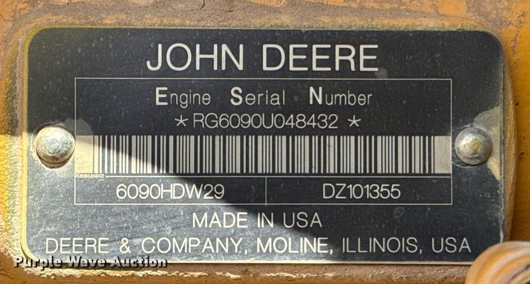 image for item ED5882 2018 John Deere 644K wheel loader