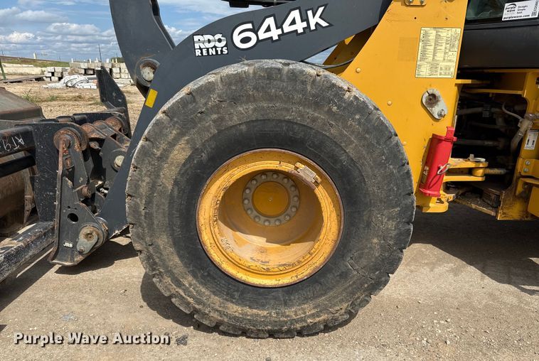 image for item ED5882 2018 John Deere 644K wheel loader