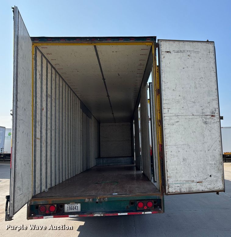 image for item EE3998 1994 Kentucky Manufacturing Company dry van trailer