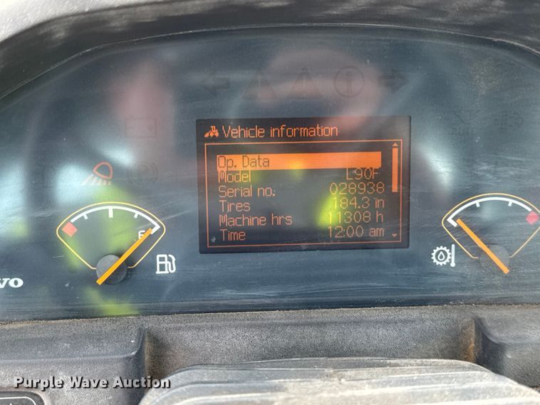 image for item EF2120 2012 Volvo L90F wheel loader