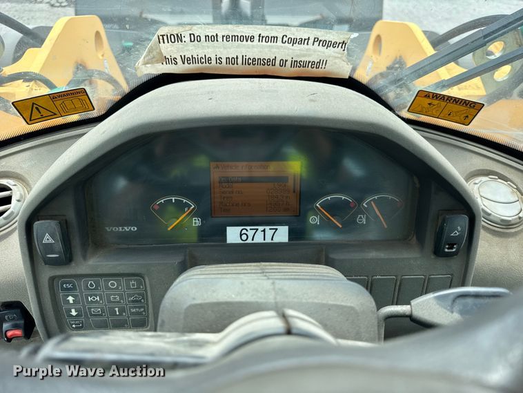 image for item EF2121 2012 Volvo L90F wheel loader