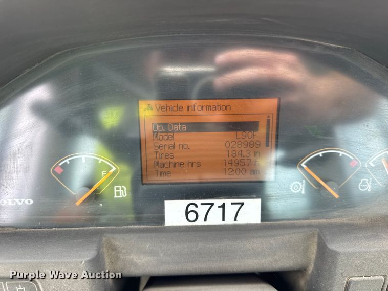 image for item EF2121 2012 Volvo L90F wheel loader