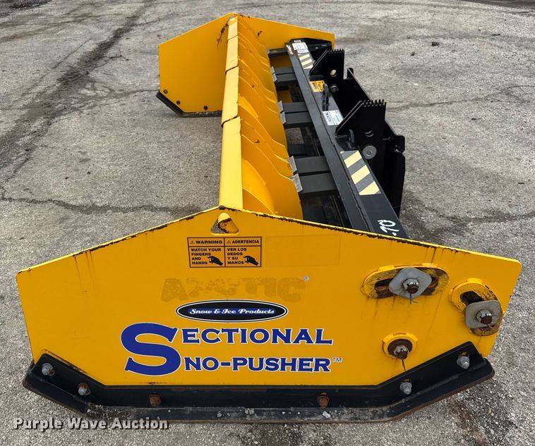 image for item EF2125 Arctic LD10.5 skid steer snow pusher