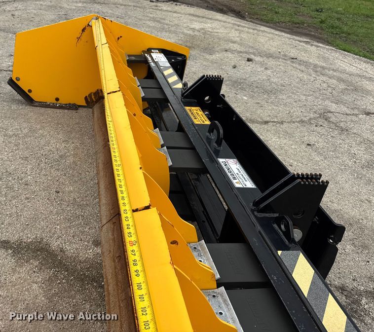 image for item EF2125 Arctic LD10.5 skid steer snow pusher