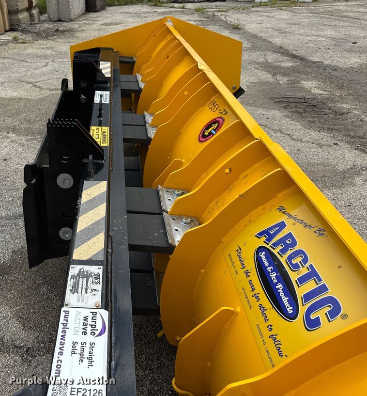 image for item EF2126 Arctic LD10.5 skid steer snow pusher