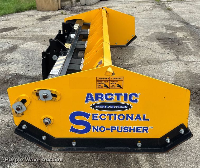 image for item EF2127 Arctic LD10.5 skid steer snow pusher