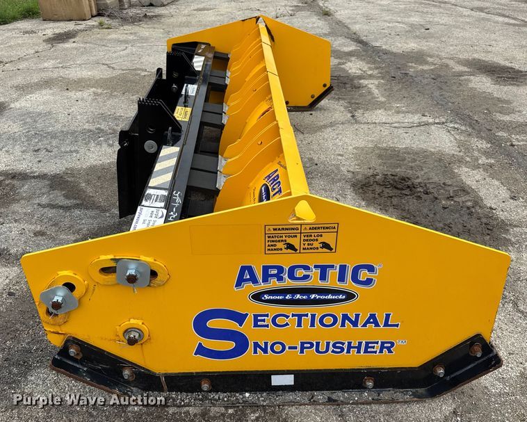 image for item EF2128 Arctic LD10.5 skid steer snow pusher