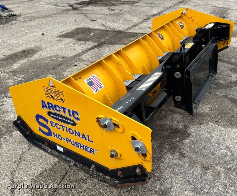 image for item EF2128 Arctic LD10.5 skid steer snow pusher