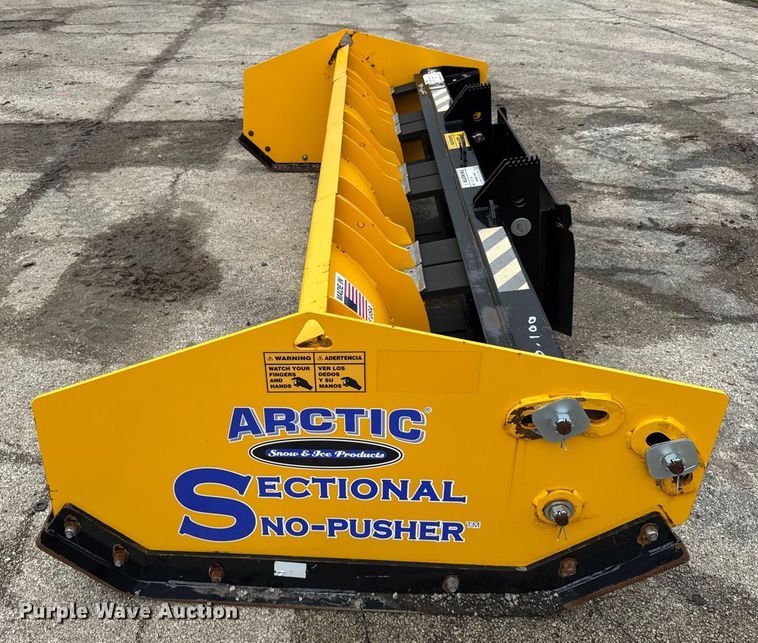 image for item EF2128 Arctic LD10.5 skid steer snow pusher