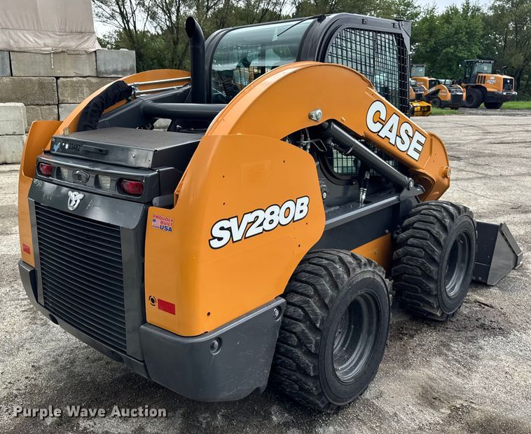 image for item EF2131 2023 Case SV280B skid steer loader