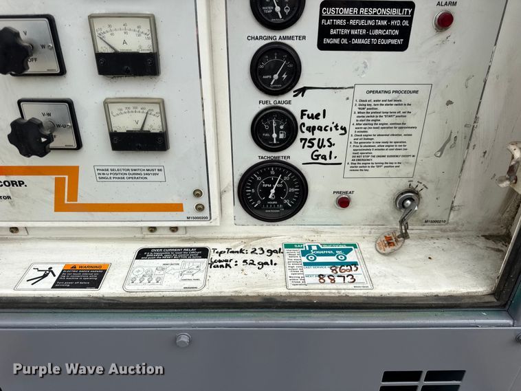 image for item EF2135 Whisperwatt DCA-45SSIU3 generator