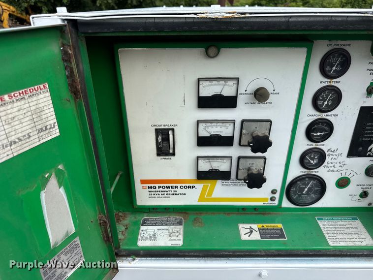 image for item EF2136 Whisperwatt DCA-25SSIU generator