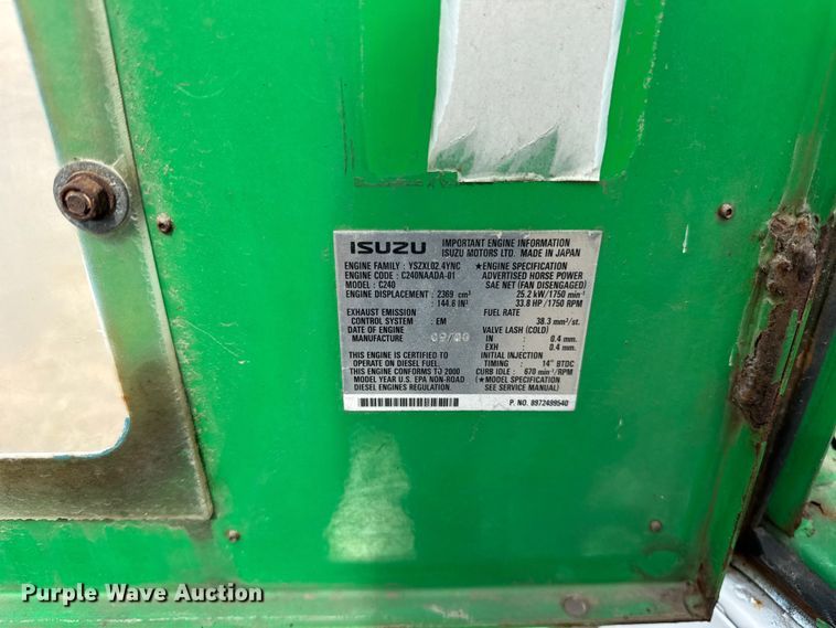 image for item EF2136 Whisperwatt DCA-25SSIU generator