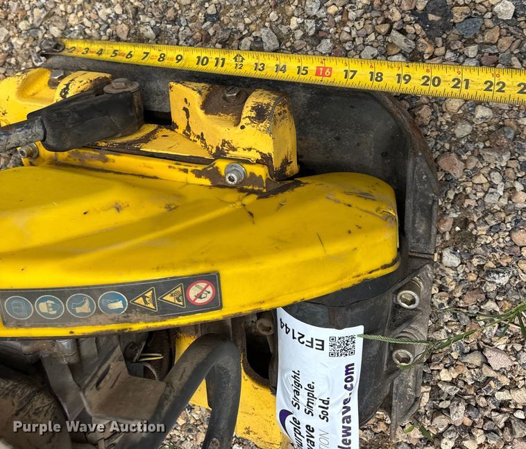 image for item EF2144 Mustang LF88D plate compactor