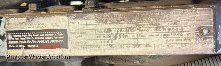 image for item EF2158 1999 Case 586G forklift