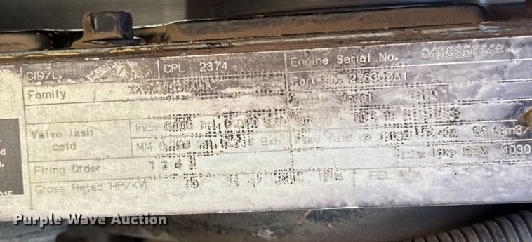 image for item EF2158 1999 Case 586G forklift