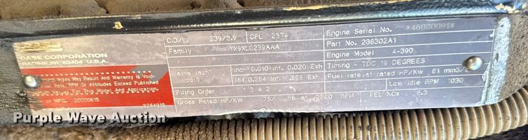 image for item EF2159 2006 Case 586G forklift