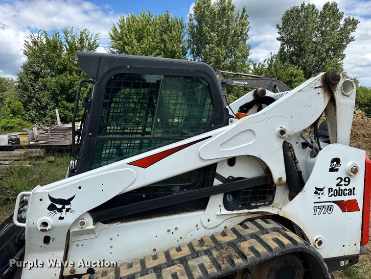 image for item EF2160 2017 Bobcat T770 tracked skid steer loader