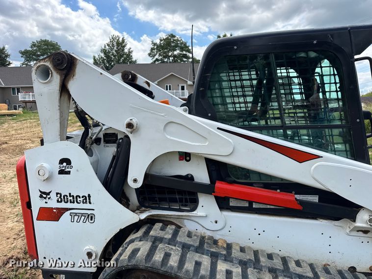 image for item EF2160 2017 Bobcat T770 tracked skid steer loader