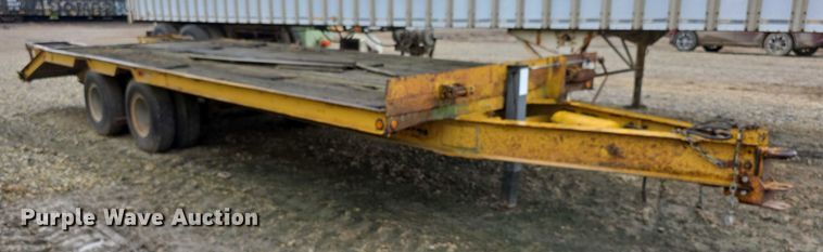 image for item EF3689 1984 JFS DT30 equipment trailer