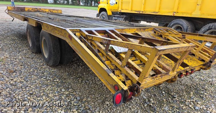 image for item EF3689 1984 JFS DT30 equipment trailer