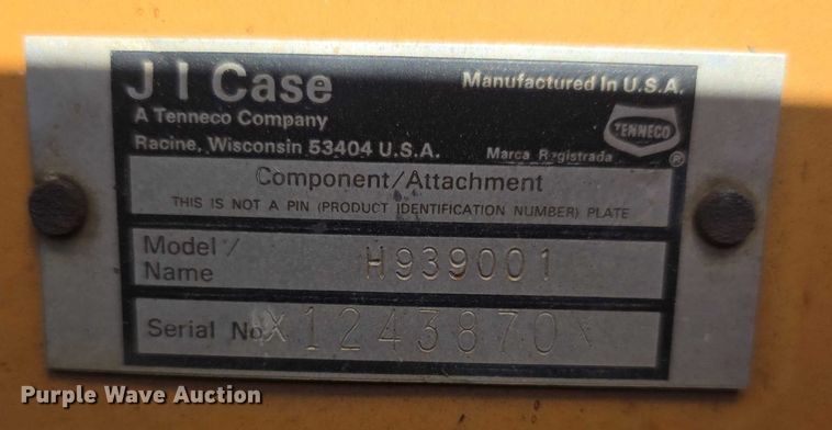 image for item EF3765 1985 Case DH4B trencher