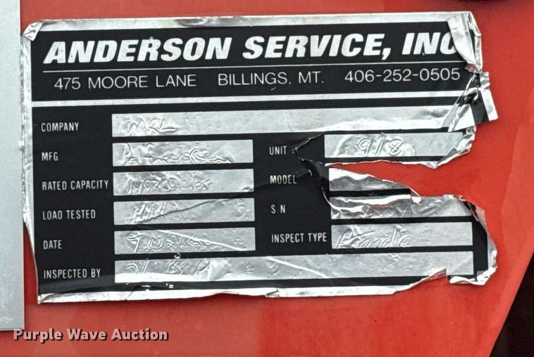 image for item EG5923 2009 International 7500 crane truck