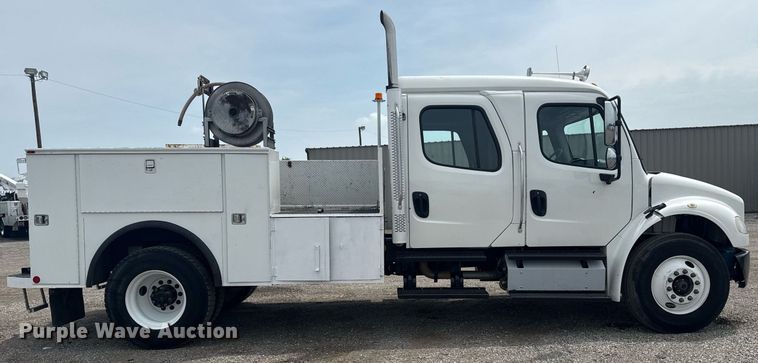 image for item EG6034 2013 Freightliner Business Class M2 Crew Cab utility / service truck