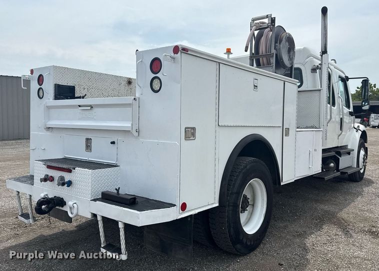 image for item EG6034 2013 Freightliner Business Class M2 Crew Cab utility / service truck