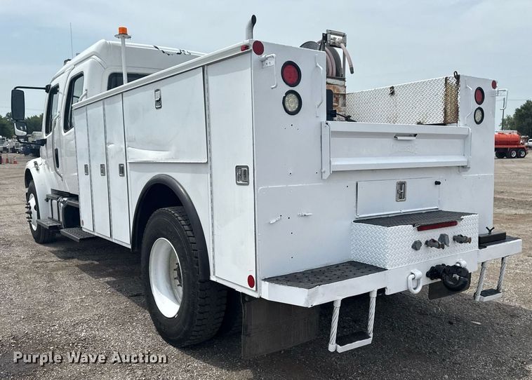 image for item EG6034 2013 Freightliner Business Class M2 Crew Cab utility / service truck