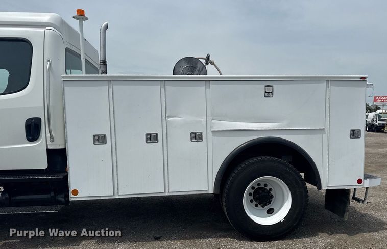 image for item EG6034 2013 Freightliner Business Class M2 Crew Cab utility / service truck