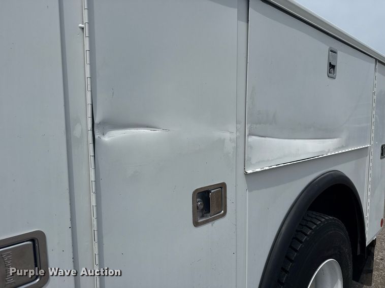 image for item EG6034 2013 Freightliner Business Class M2 Crew Cab utility / service truck