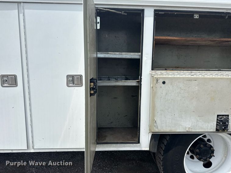 image for item EG6034 2013 Freightliner Business Class M2 Crew Cab utility / service truck