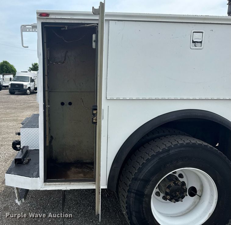 image for item EG6034 2013 Freightliner Business Class M2 Crew Cab utility / service truck