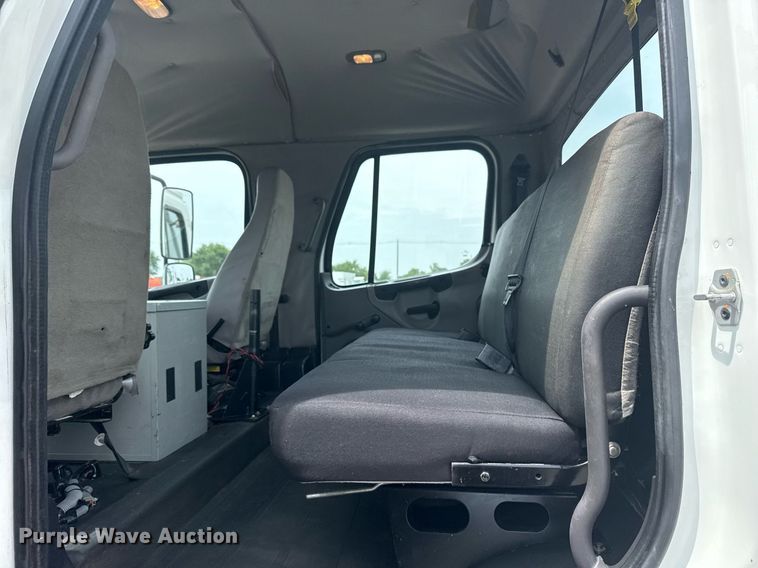 image for item EG6034 2013 Freightliner Business Class M2 Crew Cab utility / service truck