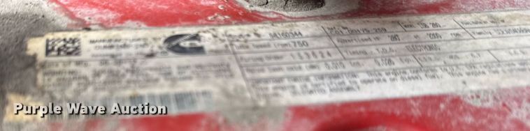 image for item EG6034 2013 Freightliner Business Class M2 Crew Cab utility / service truck