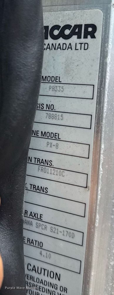 image for item EG6043 2009 Peterbilt 335 utility / service truck