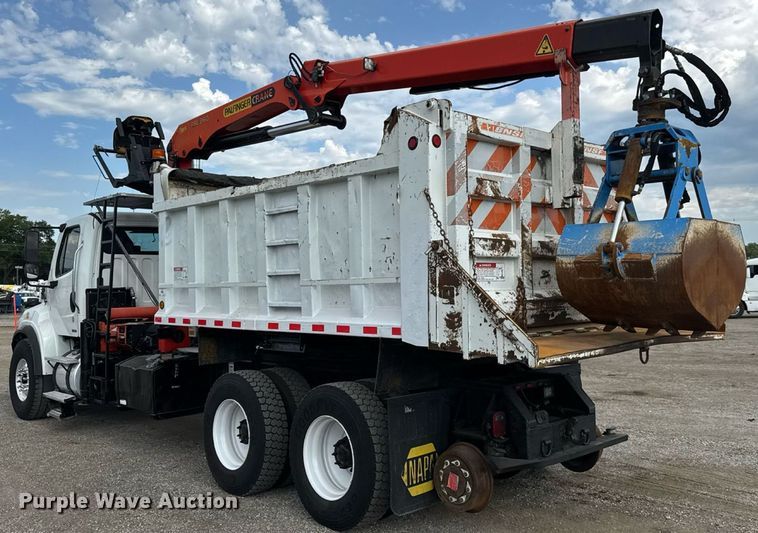 image for item EG6119 2012 Freightliner Business Class M2 grapple crane truck