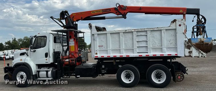 image for item EG6119 2012 Freightliner Business Class M2 grapple crane truck