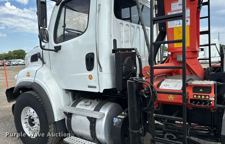 image for item EG6119 2012 Freightliner Business Class M2 grapple crane truck